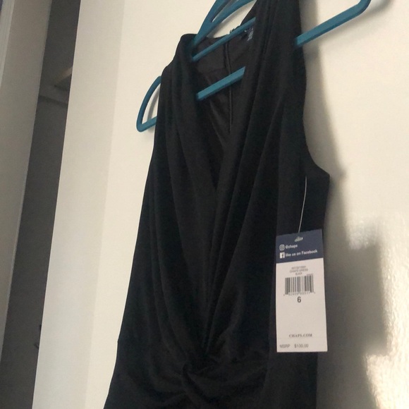 Chaps Black Evening Jumpsuit - Picture 5 of 8